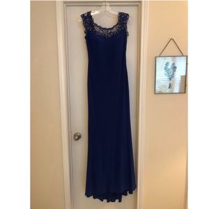 Long slim fit formal dress